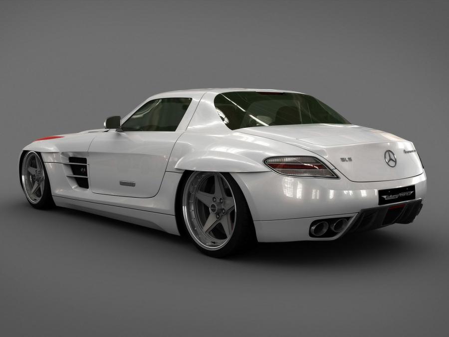  Mercedes-Benz SLS AMG Panamericana Body Package by GWA Tuning 2009 года  (фото 4 из 11)